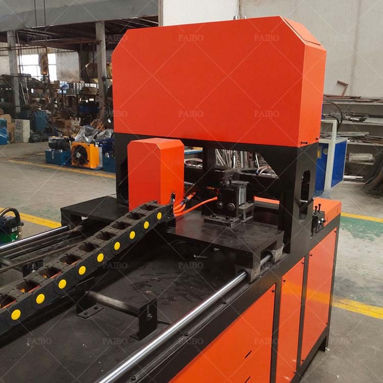 60 T Galvanized Pipe Punching Press Machines with Custom Hole Size Shearing Machines