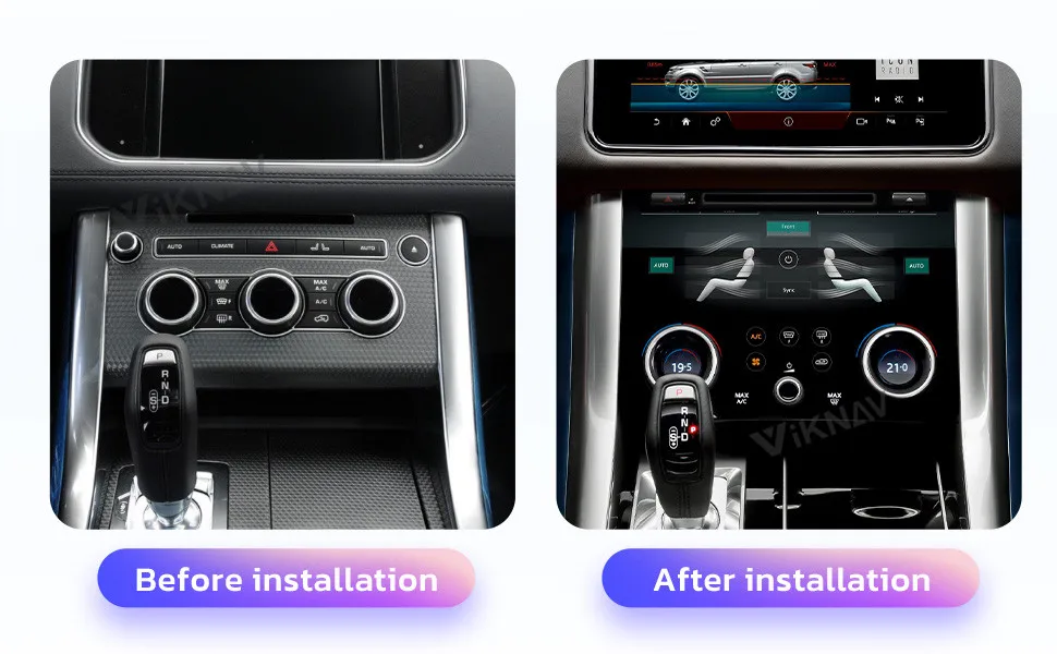 1 Land Rover Range Rover Sport L494 Auto Car AC Control Panel LCD Climate 2013-2017