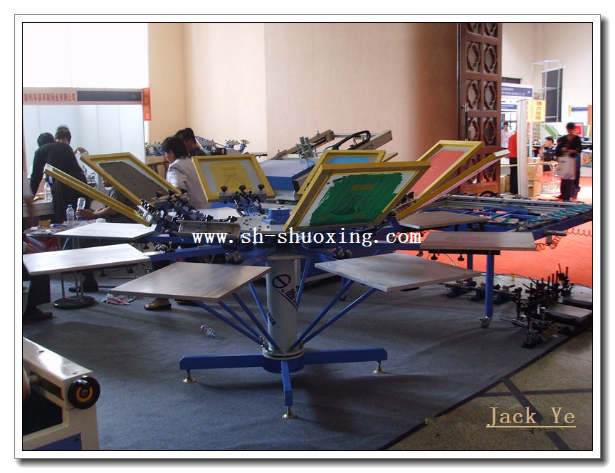 Micro registration screen printer