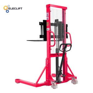 150kg Hand Hydraulic Manual Stacker Pallet Jack With Robust Construction