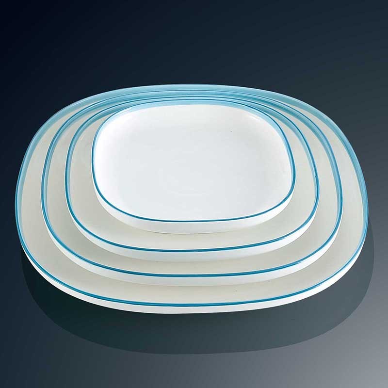 Food Safe Porcelain Tableware Set Hotel Porcelain White Dinnerware
