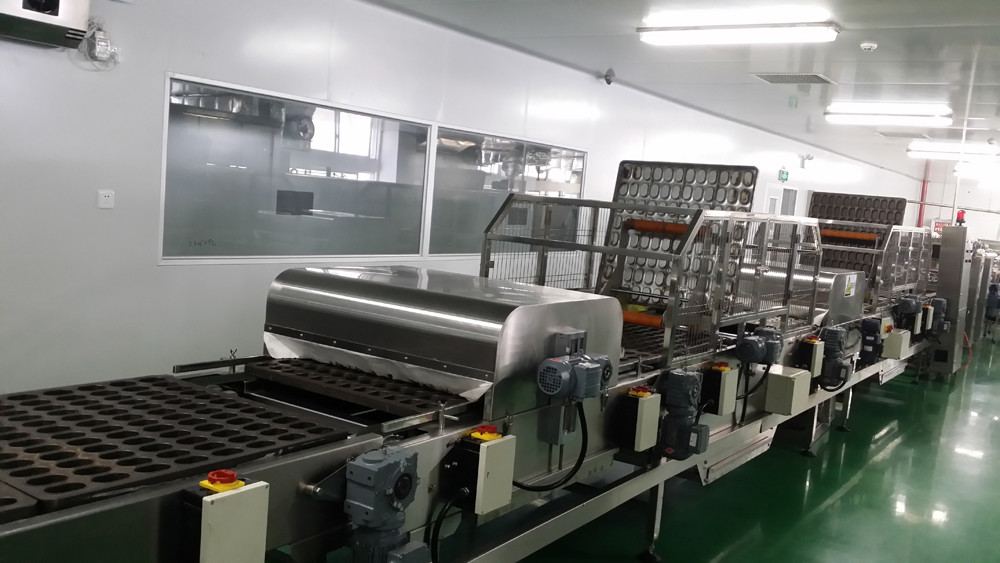 ISO9000 Fully Automatic In Line Baking Pan Handling Equipment