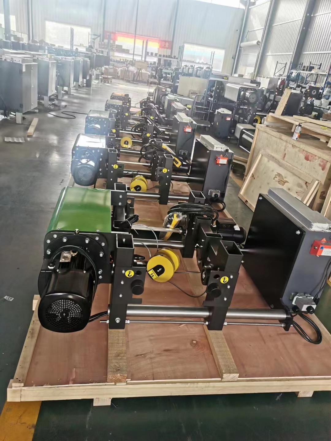 Remote Control Industrial Electric Wire Rope Hoist 0-5M/Min 3ton Lifting Height 6M