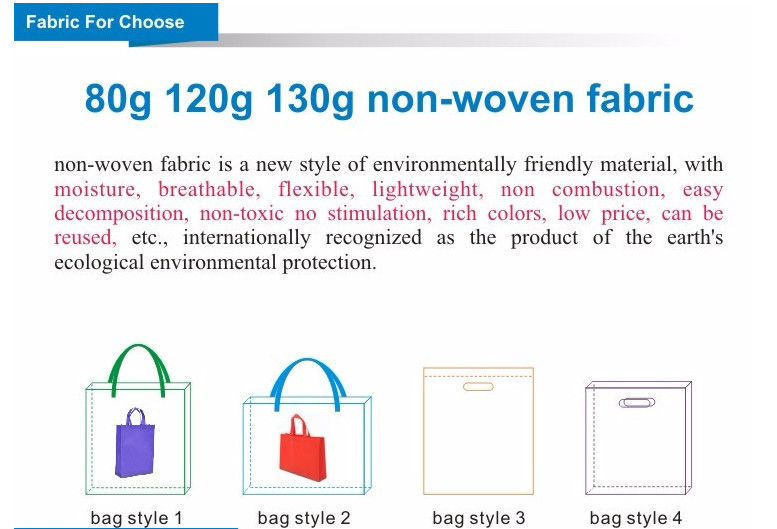 Good price of Non Woven Bag Made By Sewing Machine