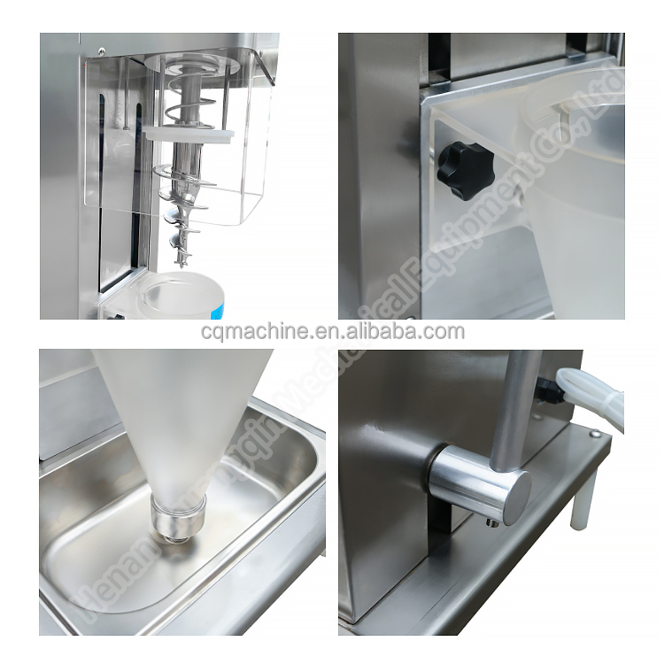 Fruit Nuts Ice Cream Mixing Machine 220v/110v Ice Cream Swirl Machine Swirl Fruit Ice Cream Machine