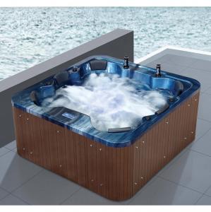  240V Bathroom Jacuzzi Tub , 5.5KW Indoor Whirlpool Hot Tub 5 people Manufactures