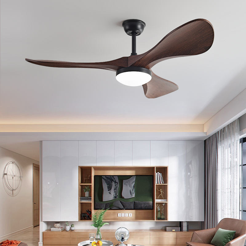 Best Price DC Motor Remote Control ABS 3 Blades 42 Inch 52 Inch Led Ceiling Fan With Light