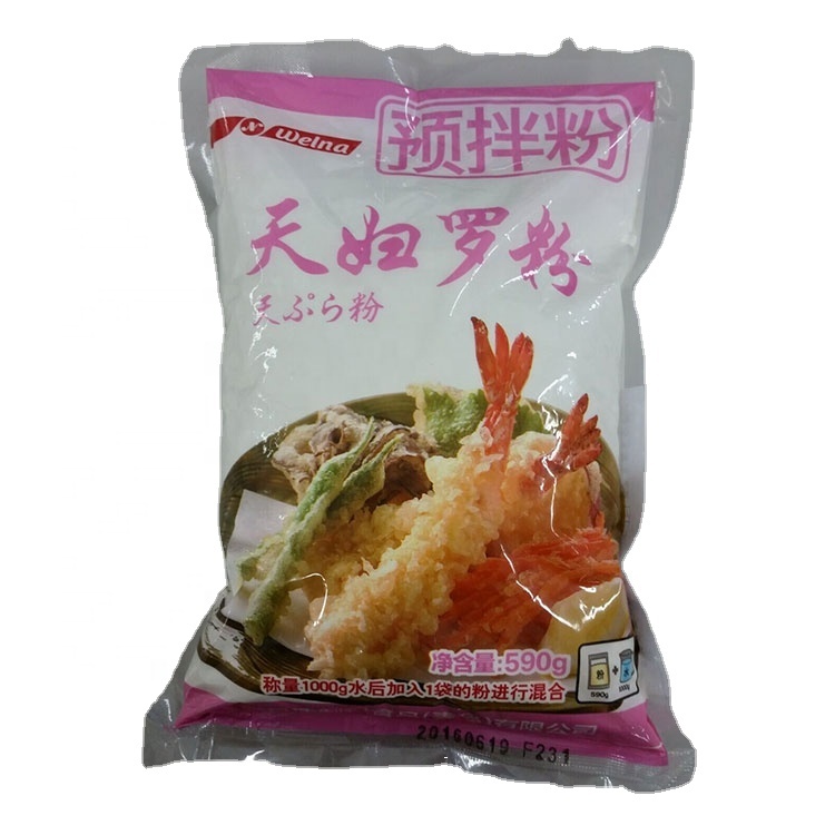 Japanese Wheat Flour Bulk Fried Crispy Assorted Coating Tempura Powder for Cooking