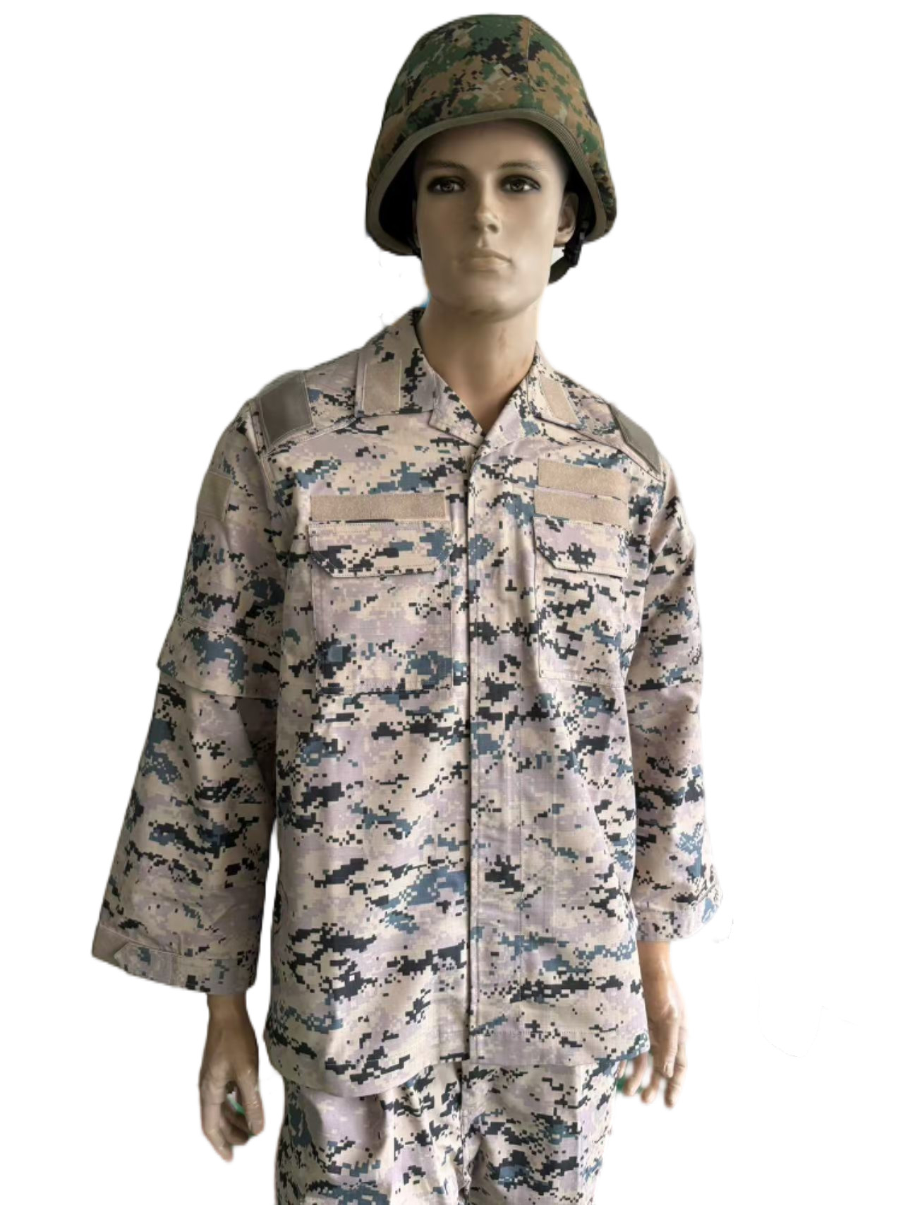 TC 65/35 Twill Jacket And Pant ACU Military Uniform Customized For Malaysia Naval