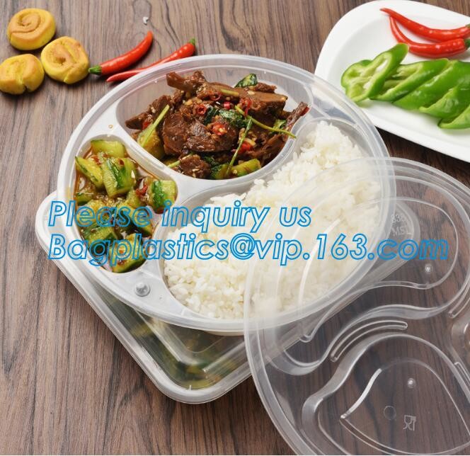 Meal Prep Containers Free Sample Bento Lunch Box Biodegradable Food Container Plastic Wheat Straw Lunch Box bagplastics