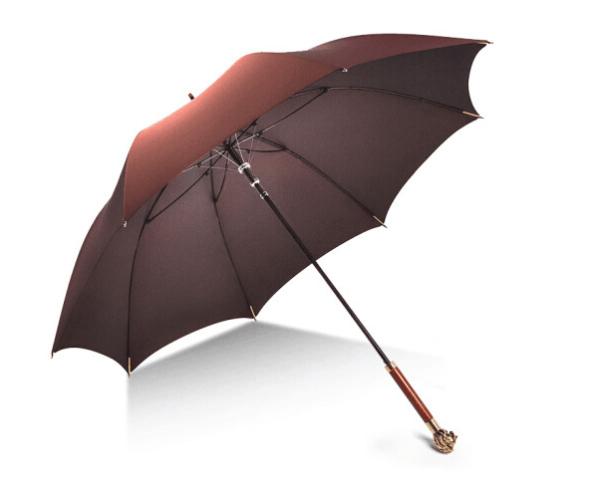 Anti Storm Collapsible Golf Umbrella , Sturdy Compact Travel Umbrella Plastic