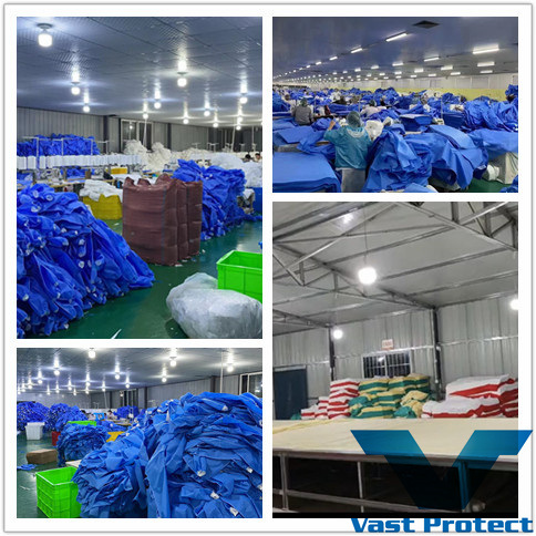 Disposable Breathable Anti-Mildew and Anti-Bacterial Hydroponic Easy to Wear SMS Isolation Gown