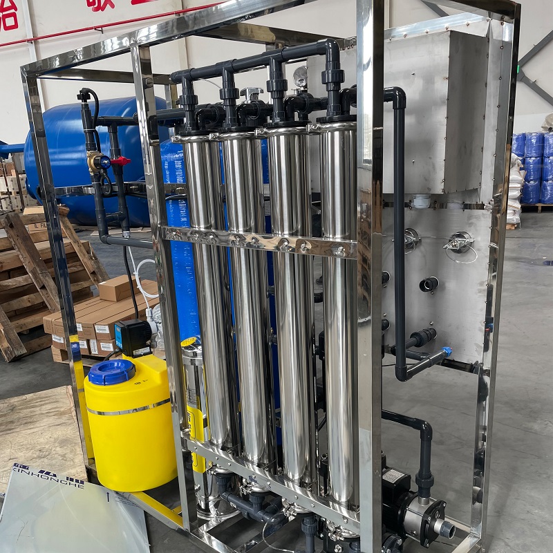 Pump Core Components Industrial Reverse Osmosis System for 1ton per hour Water Treatment