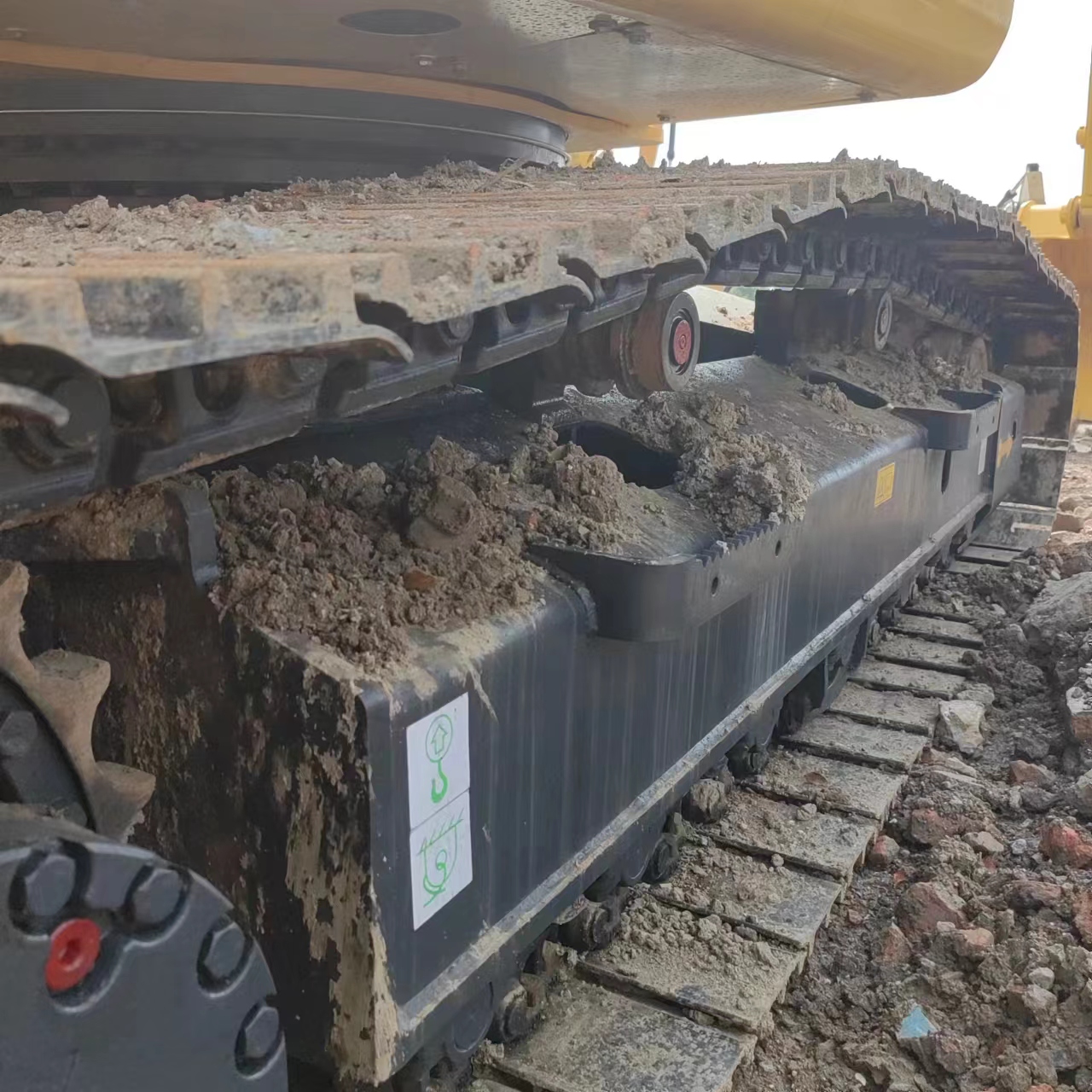 110KW Komatsu PC200 PC210 PC220 Japan Used Excavator with Original Color