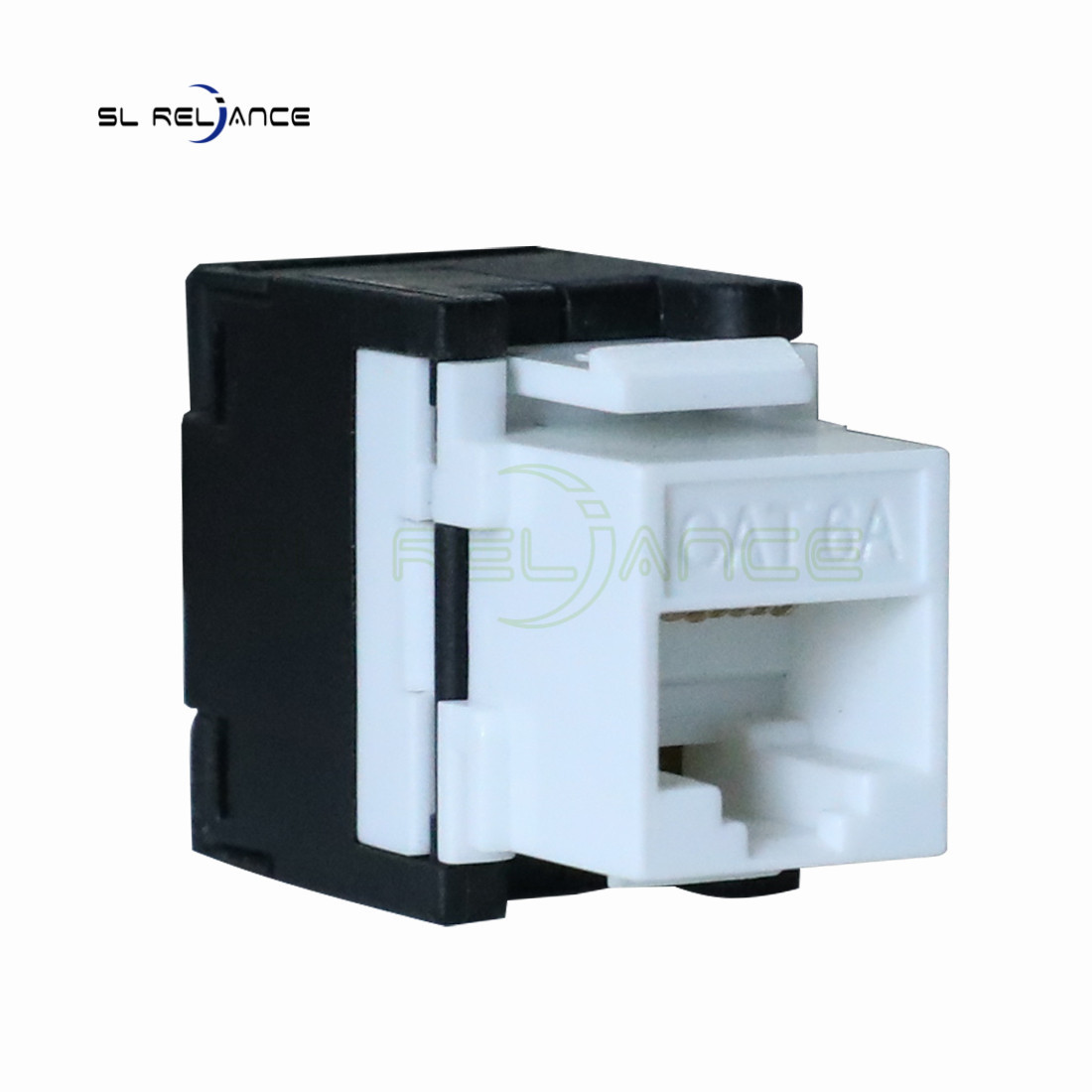 Category 6A UTP RJ45 Keystone Jack Rj45 8p8c Modular Connector for Alarm systems