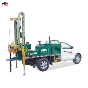 150M Pickup Mounted Auger Core Drilling Rig Versatile Use Screw Drill Tools