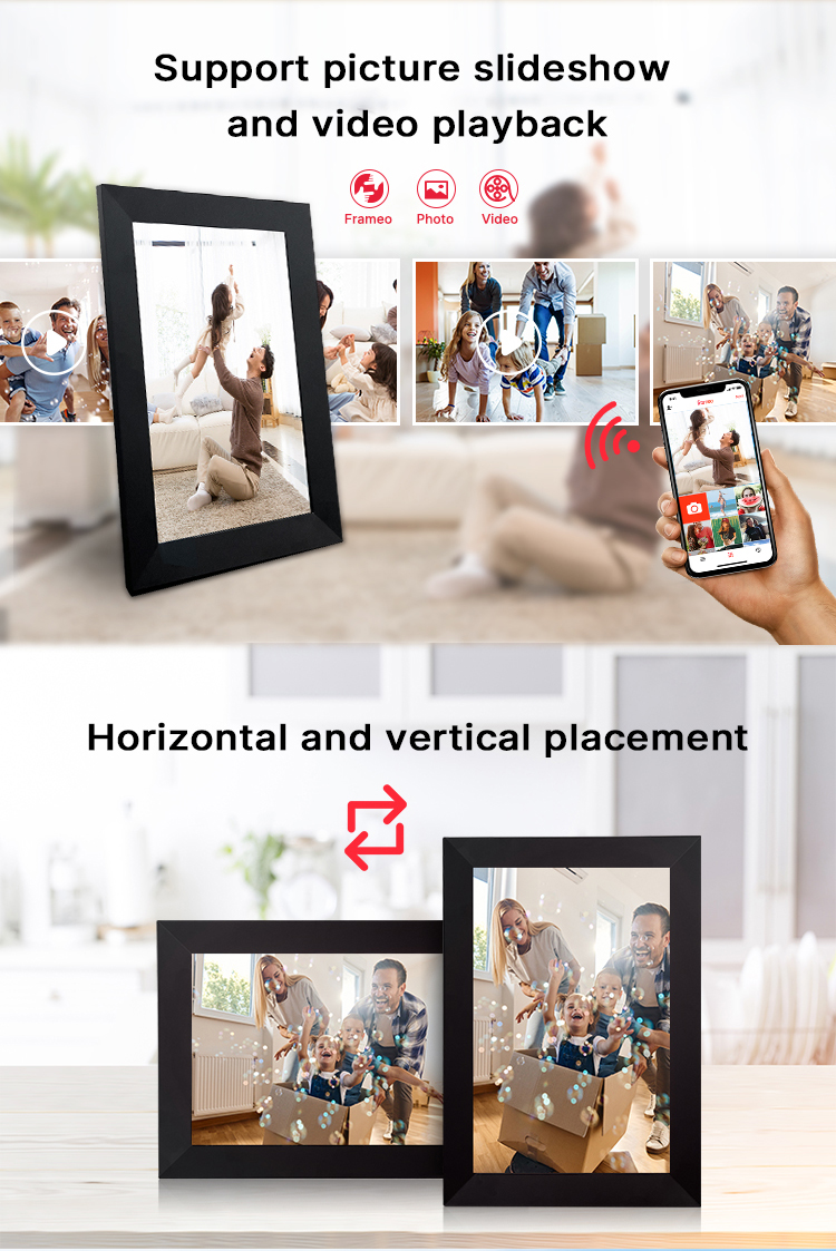 15.6 Inch Digital Electronic Picture Wifi Cloud Memory Photo Frame