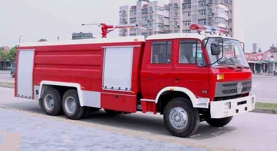Euro3 6x6 Dongfeng EQ5208G Fire Fighting Truck,Camiones de Extinción de