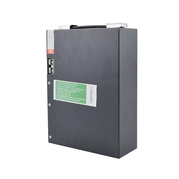 Black Pallet Truck Battery 24V 20AH Capacity 197*74*260mm Discharge Time 2-3