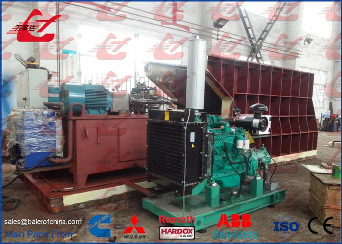 Q43W-4000C Full Automatic Hydraulic Metal Shear Scrap Container Shear Big Mouth Shear