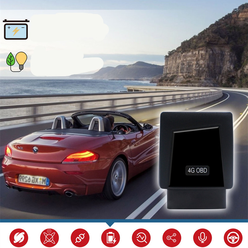 W45mm Mini Plug Play Terminal App Hidden Gps Tracker For Car VT005