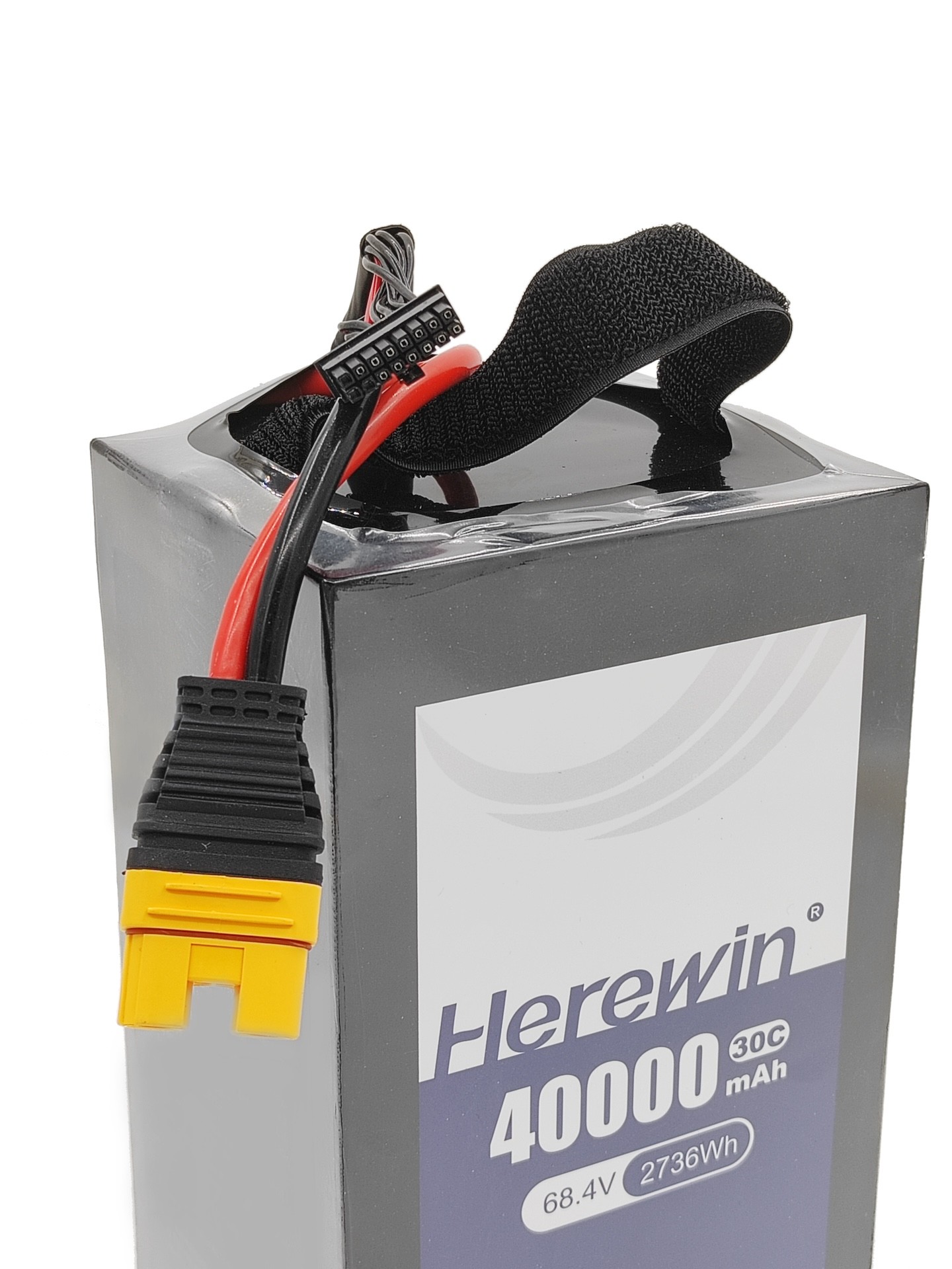 High Discharge Rate 30C Herewin Semi Solid State Battery 18S 68.4V 40000mAh
