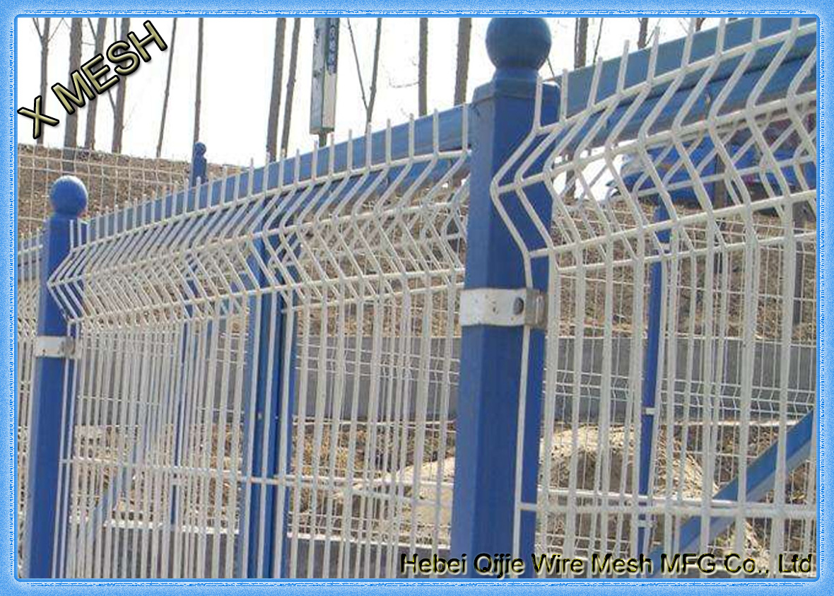 Perimeter Coated Welded Wire Fence Steel-P0006
