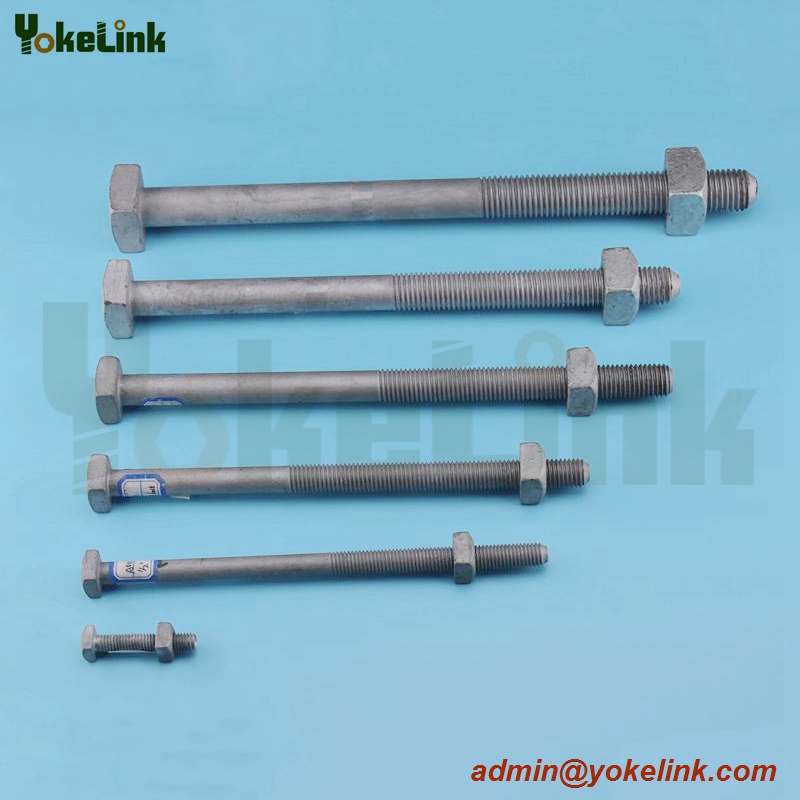 ANSI HDG Forged Square Head Machine Bolt