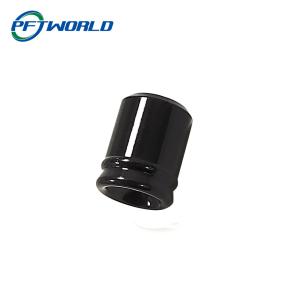 Custom Machined Plastic Molded Parts Plastic Injection Tooling Black Color