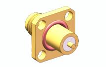 SMA Female 4-hole Flange Mount Microstrip Transmission Line Terminations