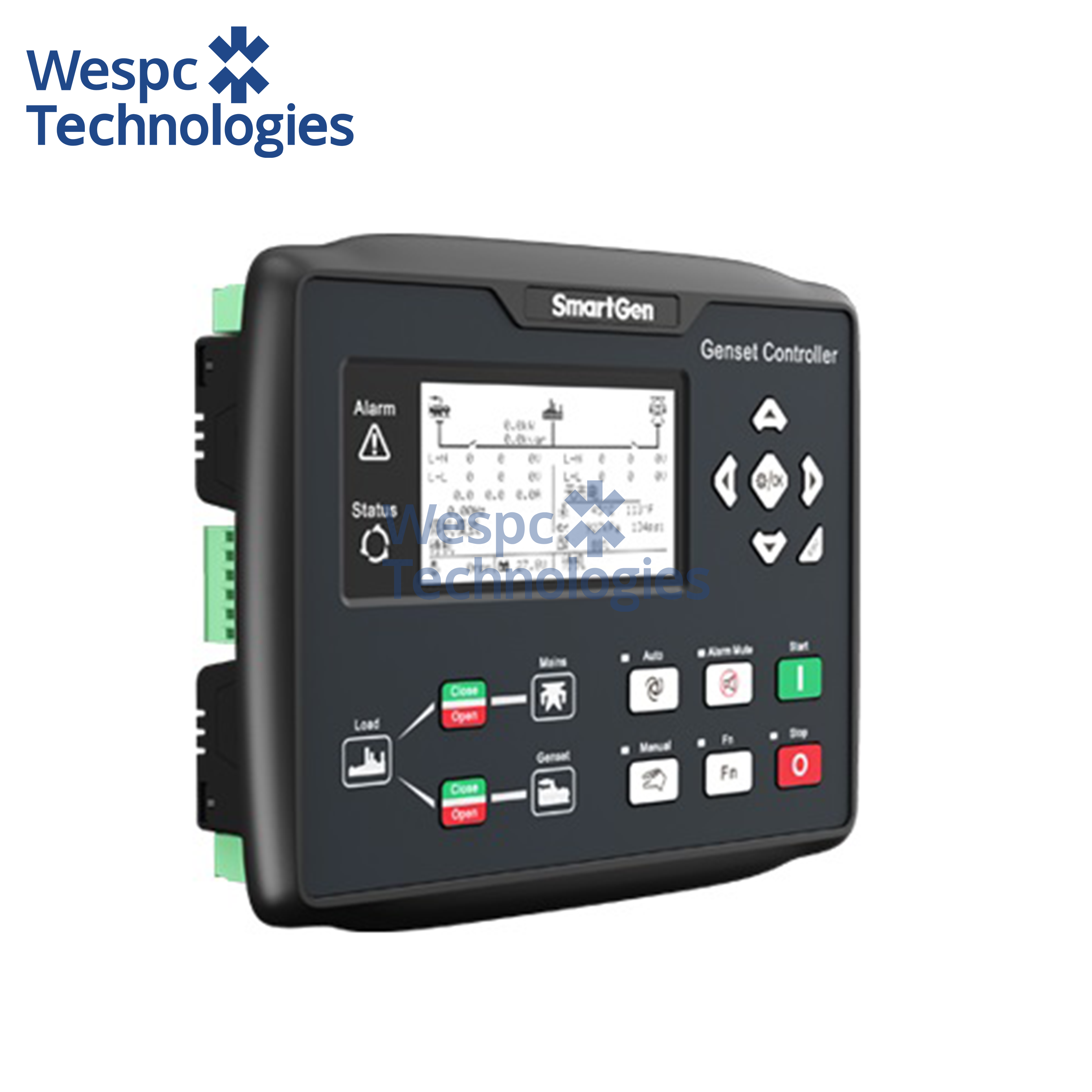 WESPC Original Smartgen HGM9420N Generator Control Panel RS485 USB CAN BUS
