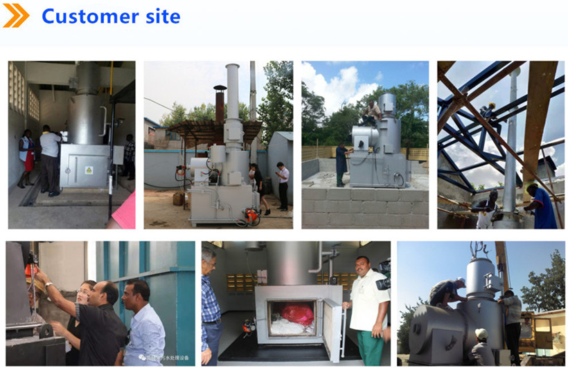 Advanced 500KW Incinerator for Comprehensive Solid Waste Treatment Weight KG 1000 kg
