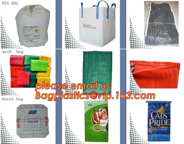 Reusable Solid Shopping Bag String Grocery Bag Shopper Cotton Tote Mesh Net Woven Portable Durable Shopping, BAGEASE
