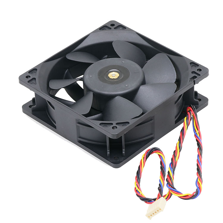 Strong Airflow Axial Fan 120mm 12V 6500PWM Cooling Fan 12038 Cooler Replacement 6Pin Connector for Machine