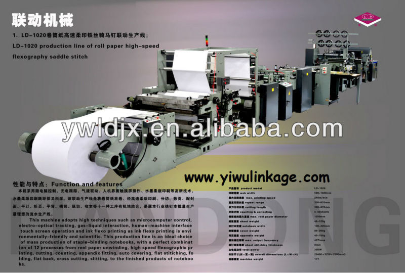 Boost Your Book Manufacturing Process with Wire Stapled Exercise Book Making Machine