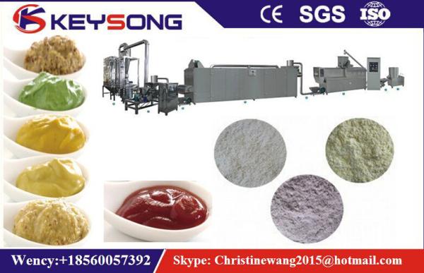 High Pressure Nutritional Rice Powder Machine , Black Rice / Wheat Processing