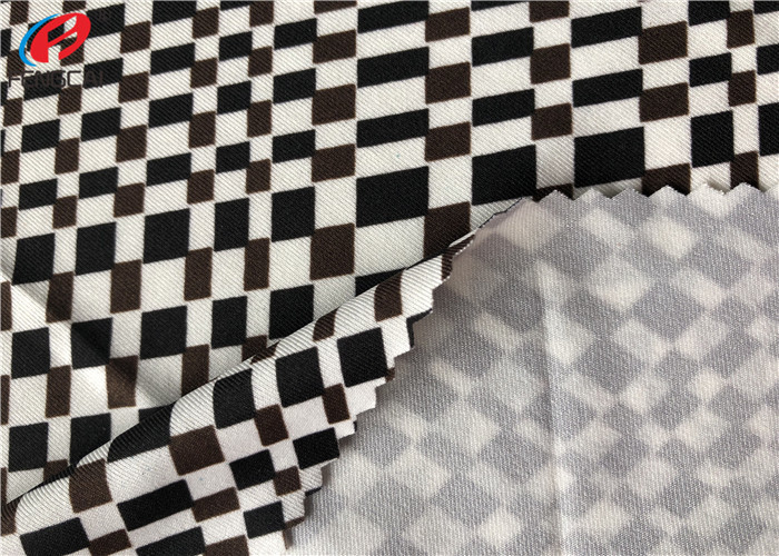Digital Printed Stretch Weft Knitted Polyester Spandex Fabric For Trunks