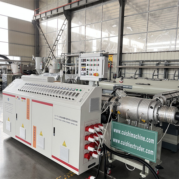 Custom Plastic Pipe Machine Energy Saving PE Pipe Production Line ISO Approved
