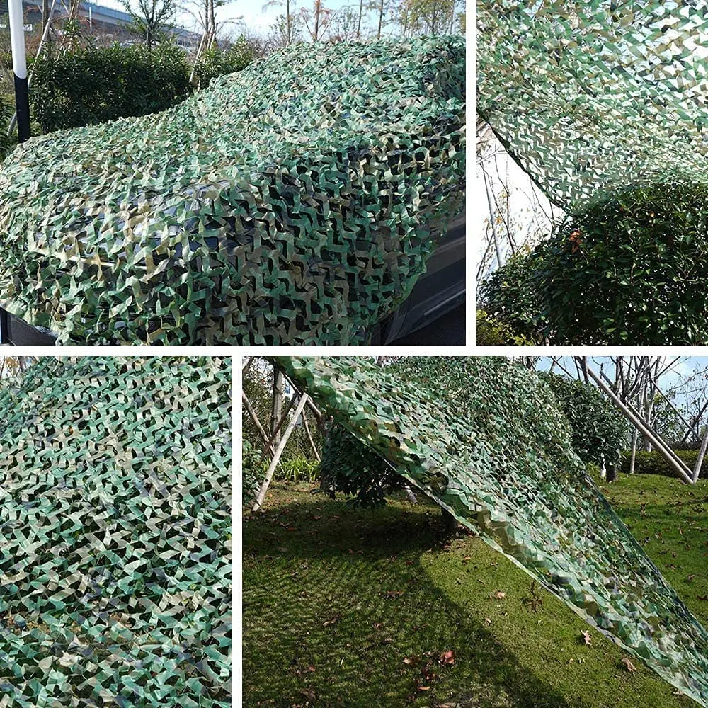 Camo Netting Camouflage Net Mesh Cover Blind for Hunting Decoration Sun Shade Camping Outdoor Camouflage Net Military
