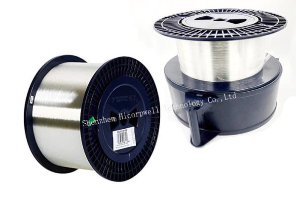 White Bare Optical Fiber G657B3 Bare Fiber 50.4km Spool For Building Some