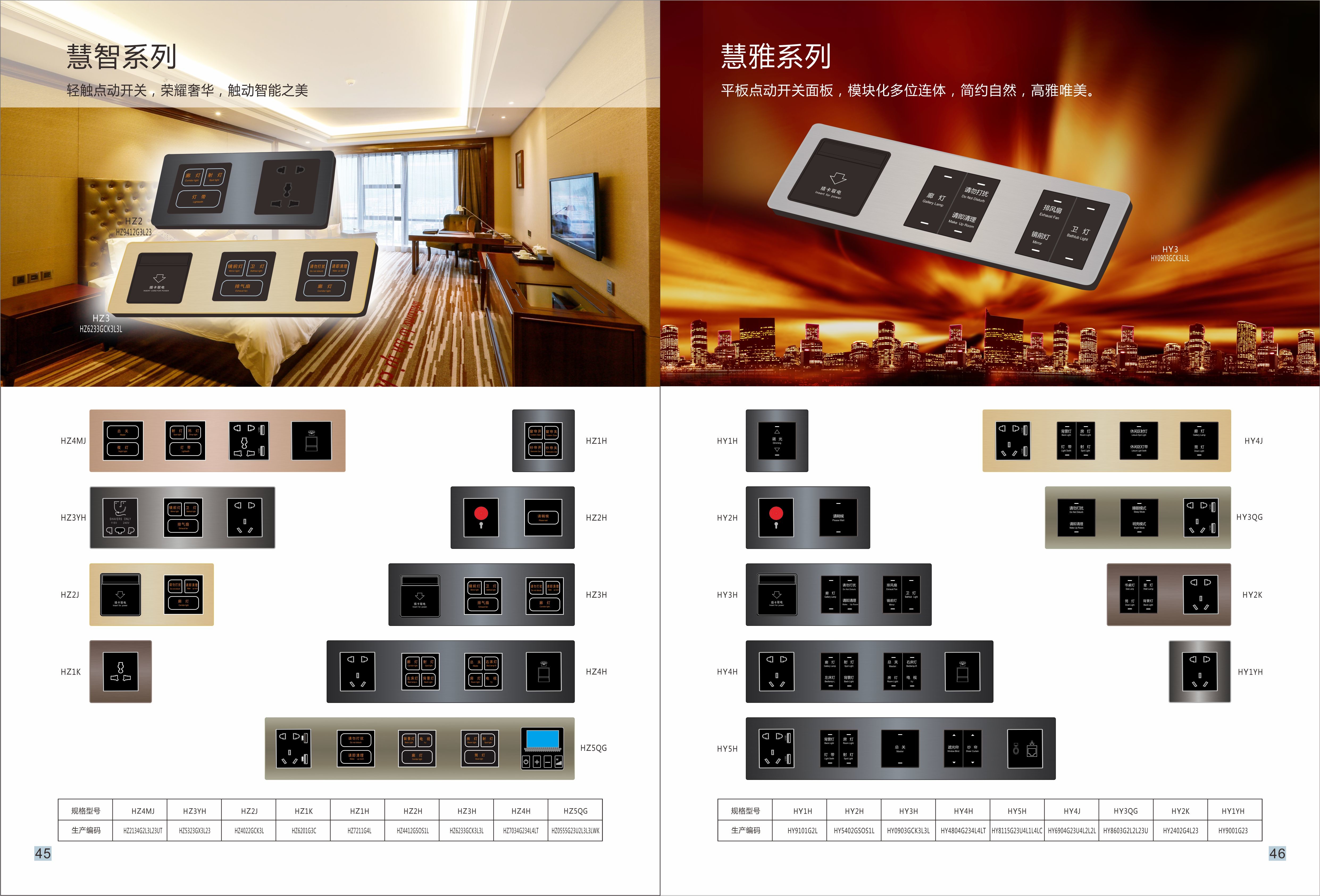 Hotel Door Number Hotel Door Plate Door Bell Touch Switch From CHINA