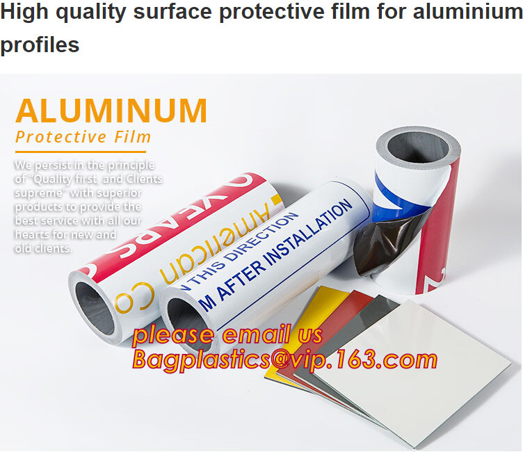 Custom self adhesive plastic protective film for floor/Profilm/glass,pe film watch strap protection custom printing
