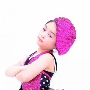 China Kids Dance Accessories Sequin Beret Hats Delighting Wonderful Performance on sale