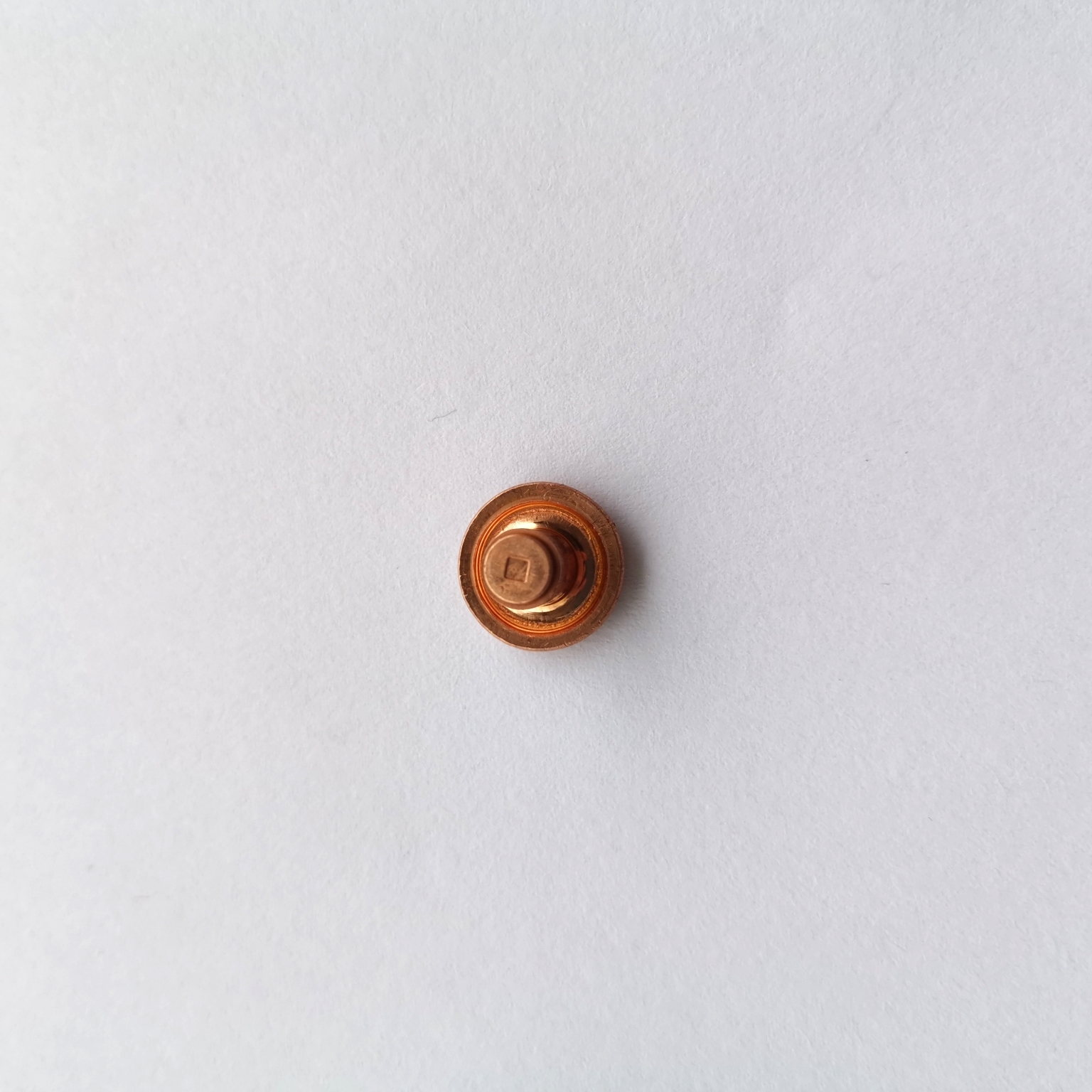 Copper battery positive and negative