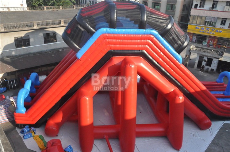 Crazy Fun Inflatable 5k Run Finish Line , Giant Inflatable Obstacle Course for Adults