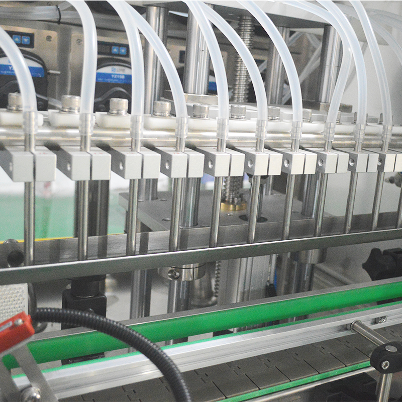 16 Heads Skin Care Bottle Peristaltic Pump Filling Machine Production Line for Output