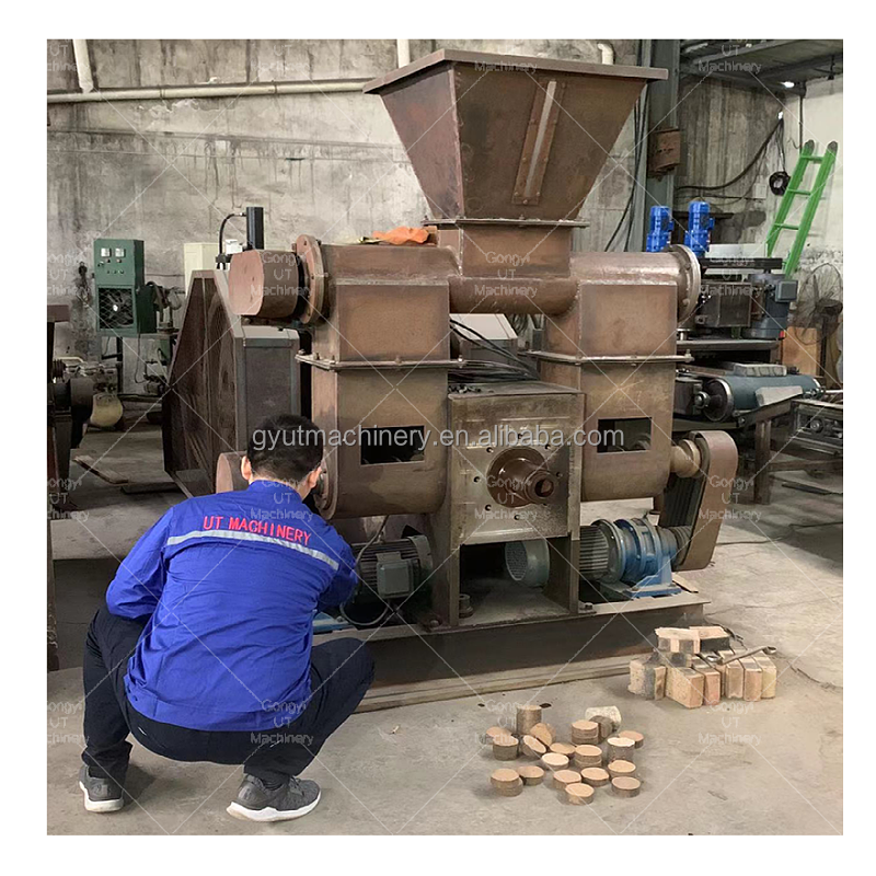 Hydraulic Press Briquette making Machine Industry Use For Compressed Sawdust