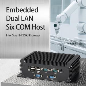 Intel Core i3 4158U PC With Dual LAN Six COM and 1 HDMI Industrial Mini Computer