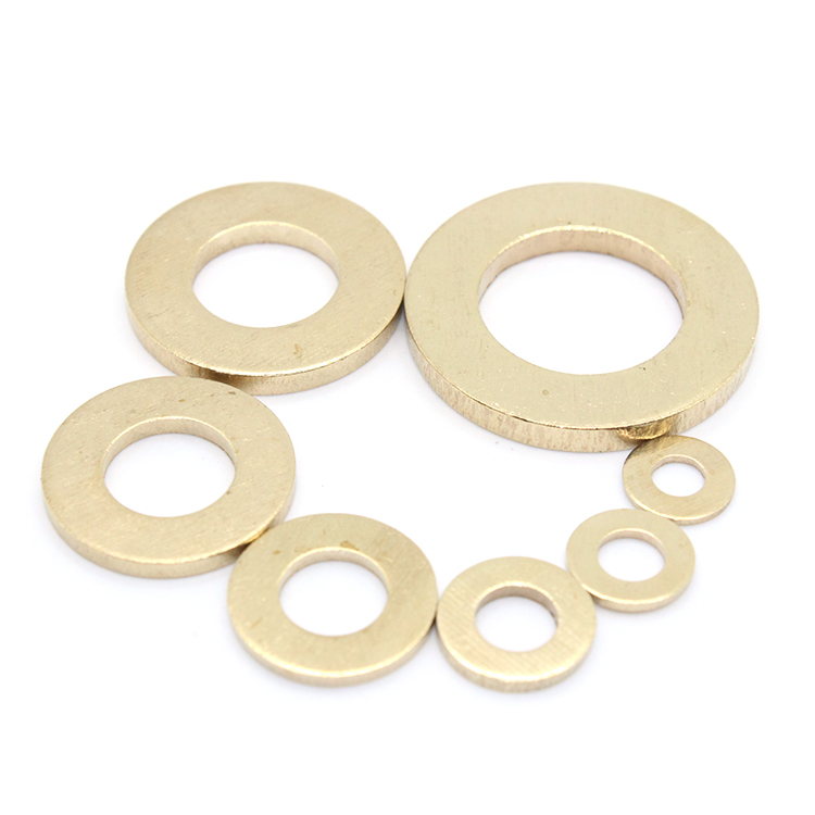 Good BIG Brass Flat Washers with 100% Inspection and DIN Standard Standards