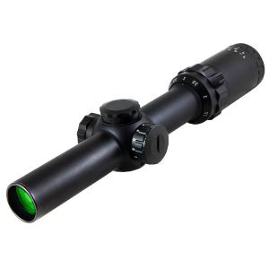 High Definition 1x 4x Hunting Rifle Scope 24mm Objective Lens Manufactures